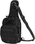 Protector Plus UNISTRENGH Tactical Sling Chest Pack Large MOLLE Crossbody Shoulder Bags Gear Duty Daypack