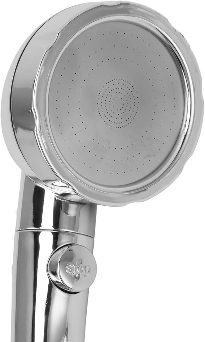 Portable Camping Shower Outdoor Camp Shower Pump 3 Speed Adjustable Electric Rechargeable Portable Outdoor Shower Head for Camping Hiking Traveling(Blue)