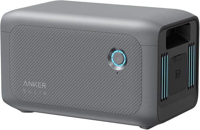 Anker SOLIX BP1000 Expansion Battery (1056Wh) LiFePO4 Batteries with 10-Year Lifespan 1056Wh Extra Battery SOLIX C1000