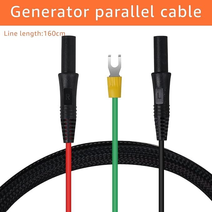 Generator Parallel Cables Compatible with Honda Power Equipment HPK123HI Parallel Cables for EU1000i EU2200i EU3000i