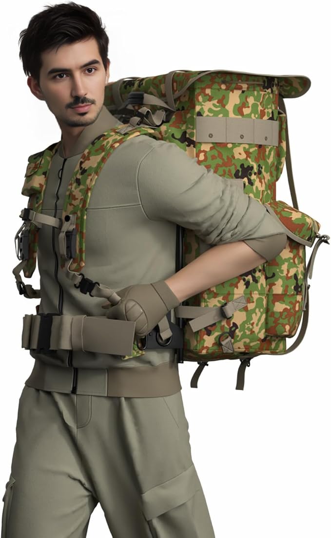 MT Military Alice Pack Large Army Survival Combat ALICE Rucksack Backpack 55L SDF Camo