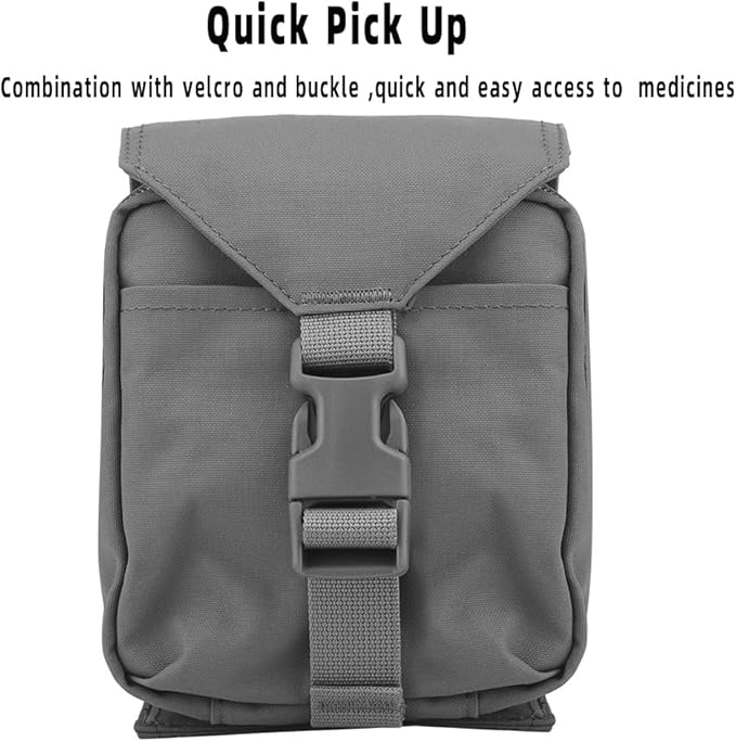 Tactical IFAK Pouch Rapid Deployment Pack MOLLE System First Aid Medical Pouch