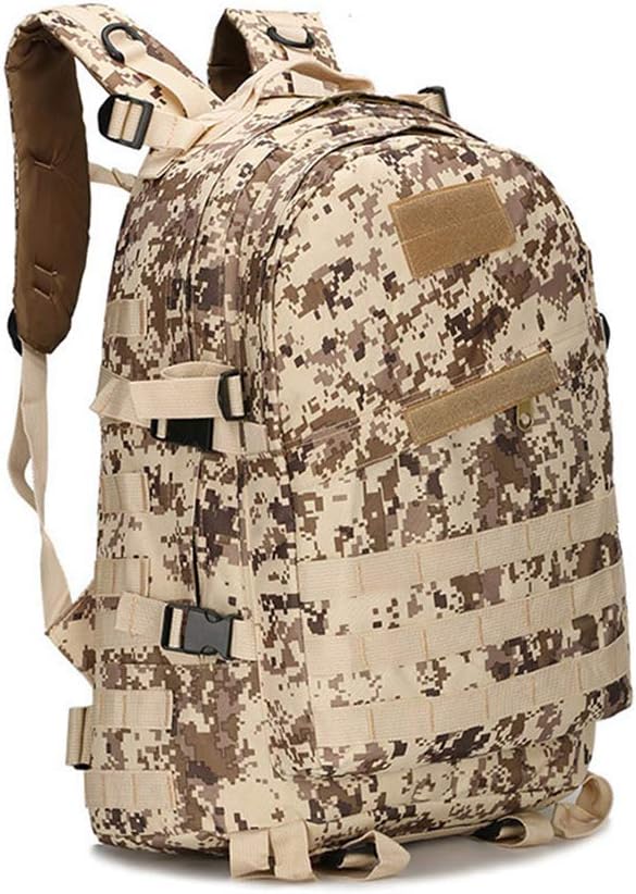 Outdoor Sports Pack Hiking Bag Tactical Rucksack Camo Knapsack Combat Camouflage Tactical 30L Molle 3D Backpack - DD
