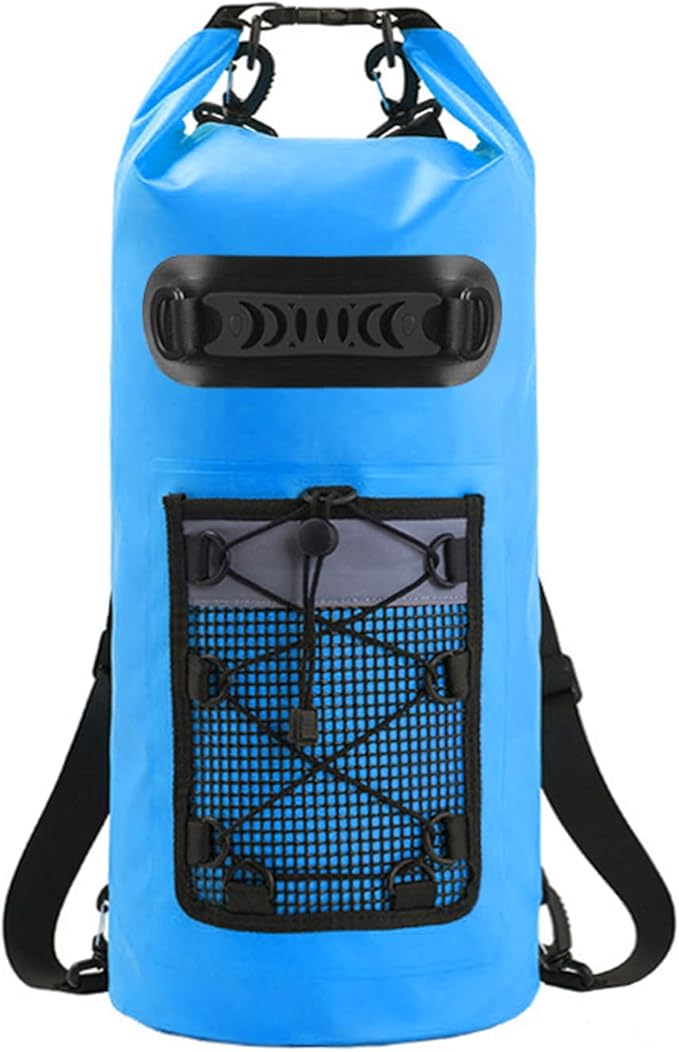 ACAGALA Floating Waterproof Dry Backpack 10L/20L PVC Drifting Bag for Rafting Outdoor Kayak Fishing
