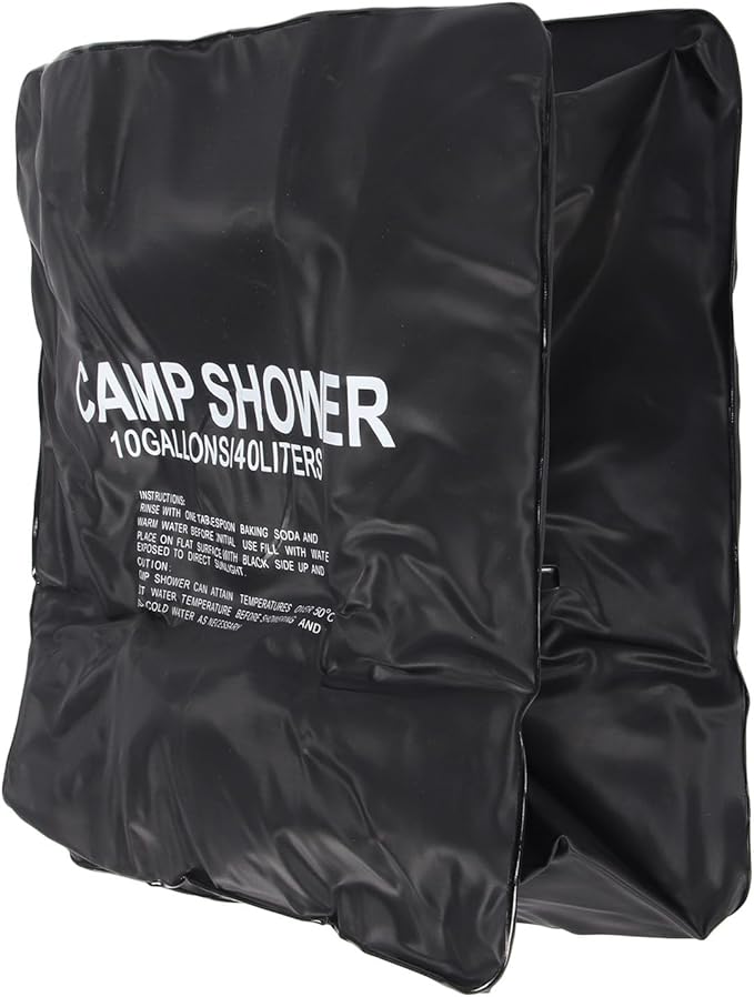 Solar Shower 40L Portable Cam Shower with vable Hose Thickened Solar Heating for oor Hiking Beach Swimming T Includes Rope and Hose