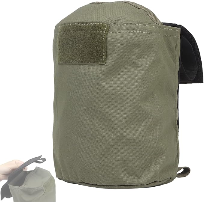Foldable Tactical Storage Pouch/Magazine Pouch Outdoor Military Airsoft Paintball Large Capacity Multifunction Tool Admin EDC Waist Bag