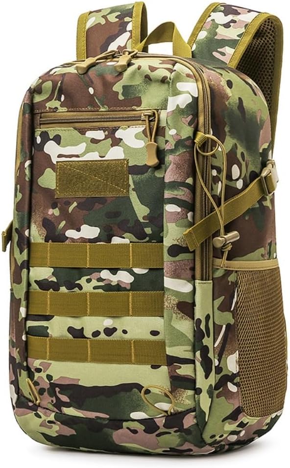 Tactical style backpack suitable for outdoor exploration and hiking with practicality -Can be given as a gift(Shape3)