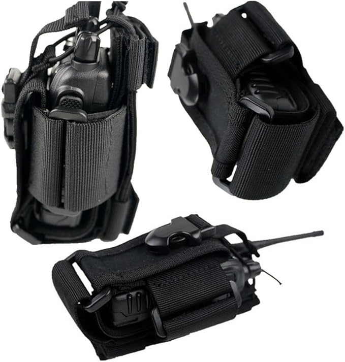 Universal Pouch Case Holder for GPS Phone Waterproofing Radio Pouch Versatile Adjustable Molle Magazine Bag Intercom Bag Duty Belt Accessories for Outdoor Sports