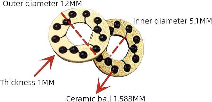 4 Pieces Custom Brass Flipper Replacements Fit for SRM 812 DIY Making Accessory