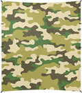 Military Camouflage Beach Cabana UPF50+ Lightweight Portable Sun Shelter with Carrying Bag for Backyard and Camping
