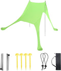 Beach Tent Sun Shelter | Portable Pop Up Camping Sun Shade Canopy | UPF 50+ Protection Beach Shade Canopy | for Outdoor Camping Picnics (Green210x170x200cm)