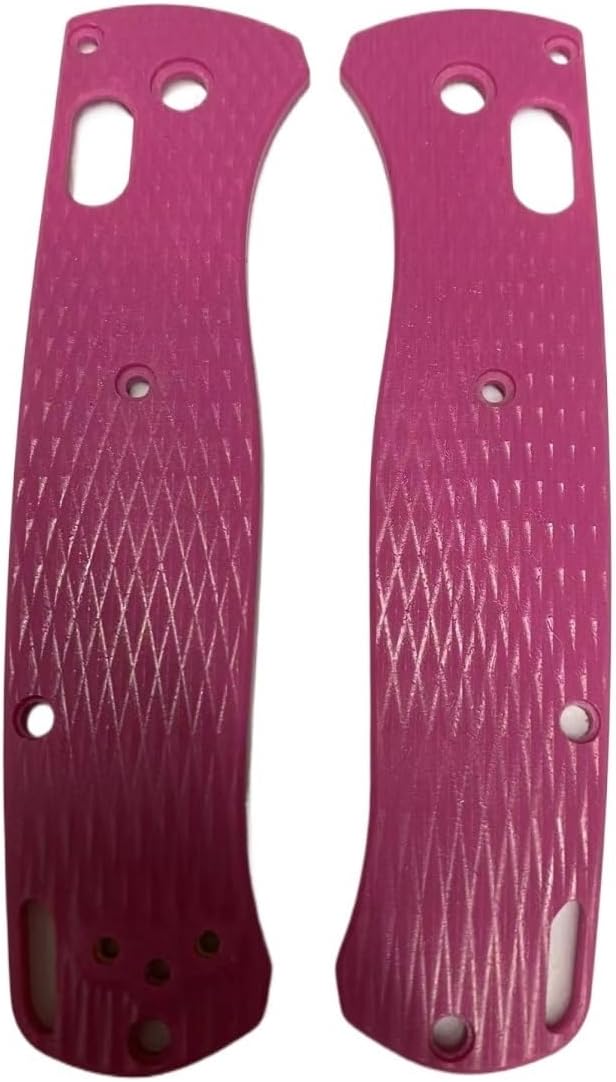 1 Pair G10 Scales Handle Patch Replacement in Pink Color Fits for Bugout 535