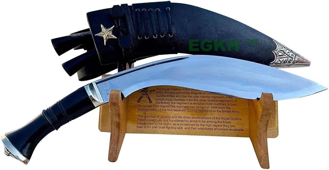 Kukri - BSI Historical Khukri - British Army Service No. 1 Khukuri With Sheath - Knife - High Carbon Steel Hand Forged Blade in Nepal