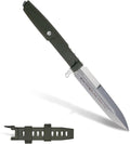 Extrema Ratio - Requiem (Ranger Green) Fixed Blade Knife Bohler N690 steel blade 4.9 mm thick hardened to 58 HRC stone-washed finish lightweight ergonomic handle made in Italy