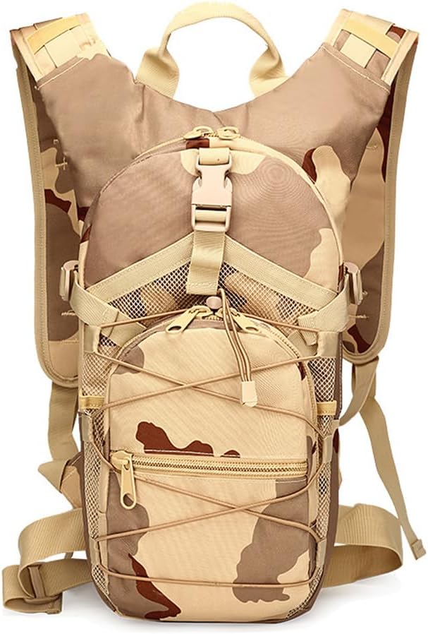 Tactical Backpack Small Military Daypack Assault Pack Rucksack Bag for Travel Hiking Running Outdoor Sports (Sansha Color)