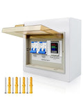 240V 60A Generator Transfer Switch Prewired Transfer Panel with Multi-Function Digital Display Manual Transfer Switch Kit for Portable Generators 15000 Watts Easy Wiring