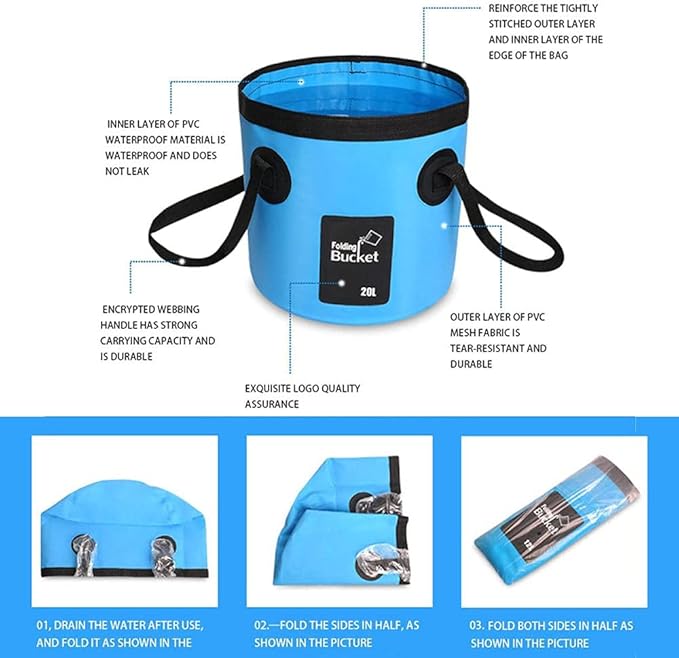 Portable Outdoor Camping Shower Kit Travel Shower Outdoor Portable Shower 1.8m Hose Water Pump for Outdoor Travel Bike Car Washing Pet Cleaning Plants Watering