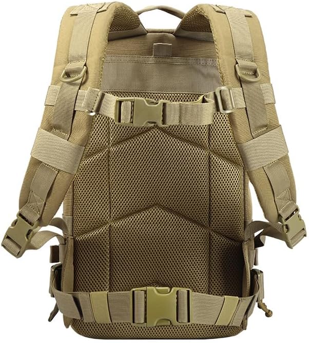 Tactical Backpack Military Molle Hiking 36-55L Assault Outdoor Tactical Outdoor Touring Hiking Black