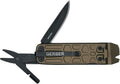 Gerber Gear Lockdown Slim Pry 7-in-1 Keychain Multitool Compact EDC Mini Pocket Knife with Pry Bar Burnt Bronze