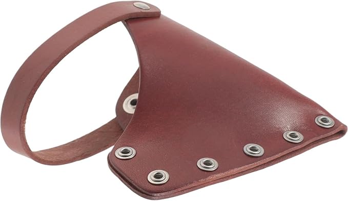Axe Cover 12x10cm Protective Sheath for Hatchet Tools Portable Outdoor Supply Camping Accessories Simple Design for Outdoor Camping Blade Protection
