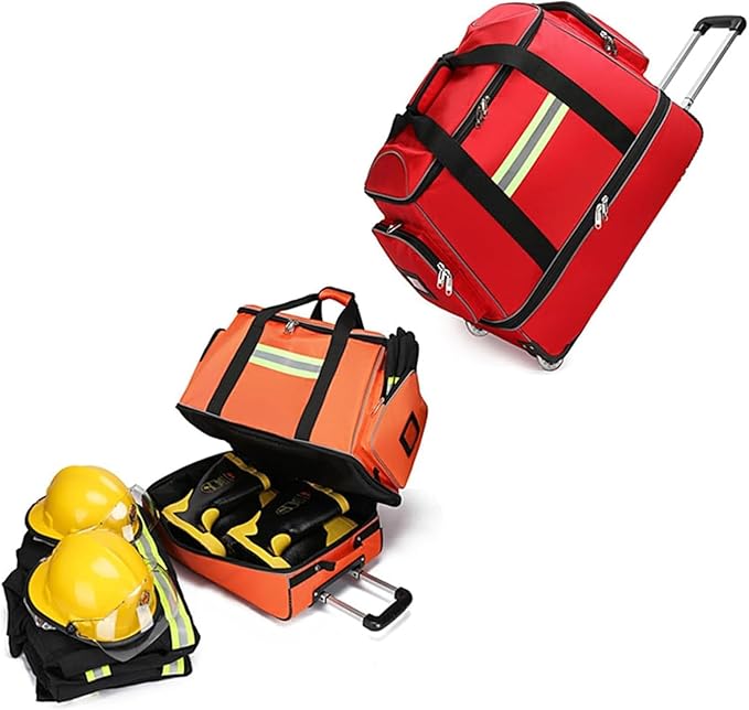 Emergency Bag First Aid Backpack Empty First Aid Bag Treatment First Responder Trauma Bag for EMT Nurses Tactical Medics(A01)
