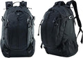 35L Military Tactical Backpack Waterproof Hiking Bag Breathable Rucksack(Black)