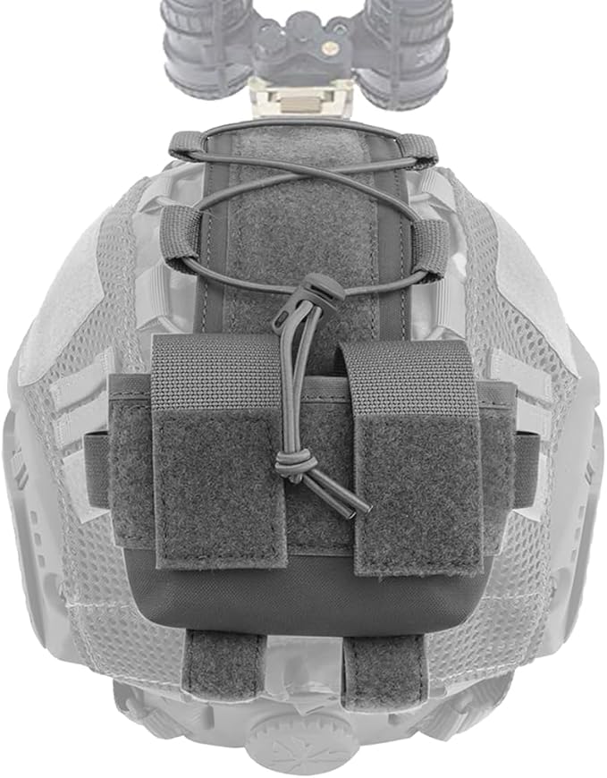 Tactical Battery Pouch Helmet Battery Pack Case Storage/Counterweight Bag Removable Elastic Pouch For FAST/MICH MK/AF Helmet