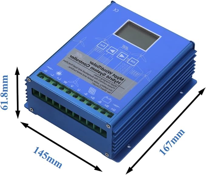 20000W Wind and Solar Hybrid Charge Controller Wind and Solar Complementary Regulator Mppt Boost Charging Wind Turbine Solar Panel48V