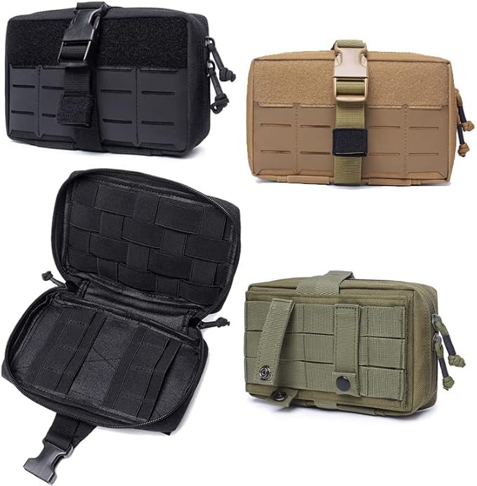Tactical Medical Pouch Molle Camouflage Small Bag Pack Outdoor Sports Hiking Bag Vest Accessory Gear