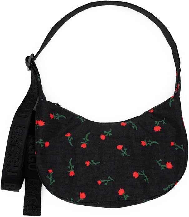BAGGU Small Nylon Crescent Bag