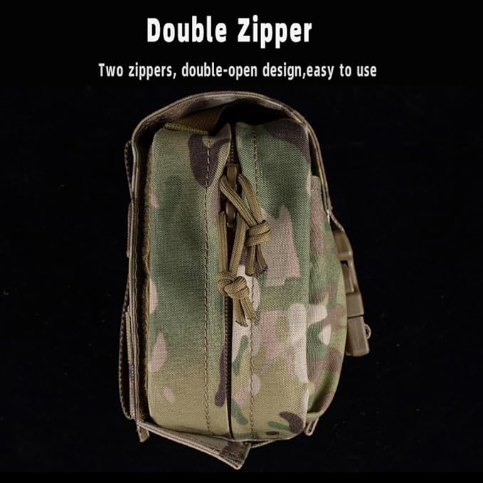 Tactical IFAK Pouch Rapid Deployment Pack MOLLE System First Aid Medical Pouch