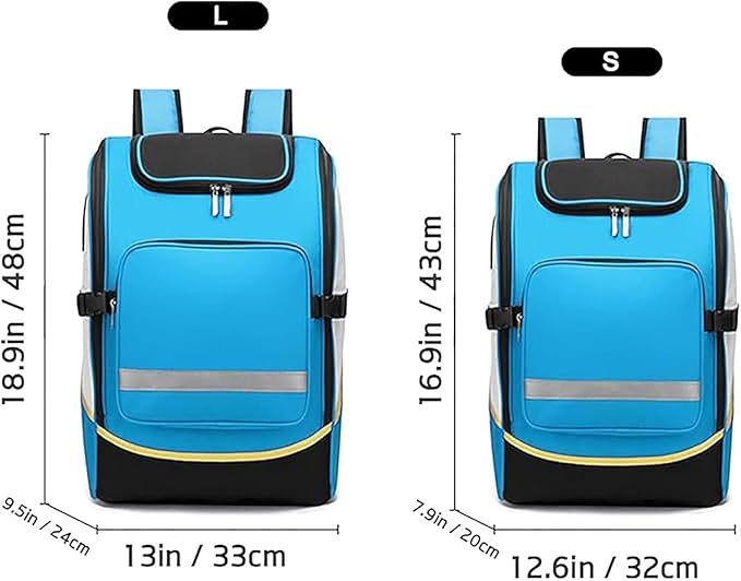 Emergency Medical Backpack Empty First Responder Bag Trauma Backpack Empty for EMT Paramedic Nurses Tactical Medics(Blue48 * 33 * 25CM)