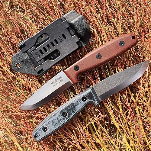 Watchman Brother F006 Fixed Blade Knife Micarta 440C