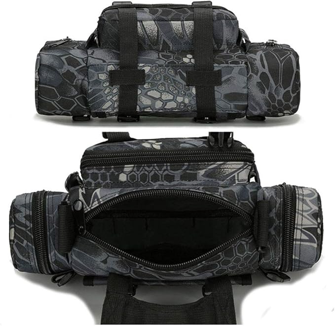 Outdoor Sports Hiking Pack Range Bag Molle Camouflage Tactical Camera Gear Bag - A-TACS FG