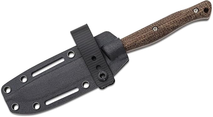 White River Knives Exodus 4 Natural Burlap Micarta handle.