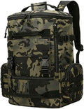 LINGYUE Tactical Backpack Bagpack Waterpoof Hiking For Camping Travel Commute With Laptop Compartment Multi Pockets For Men Women(Camouflage-B)