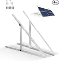 2 Pack 45inch Adjustable Solar Panel Tilt Mount Brackets with Foldable Tilt Legs for 45 Panels | 2400Pa Windproof Adjustable Brackets Kit for RV/Roof/Ground Fits EcoFlow/Jackery/Bouge RV