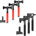 NedFoss Throwing Axes 6 Pack Throwing Axes and Tomahawks Set with Axe Sheath for Competiton and Recreation