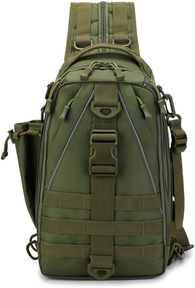 Hiking Backpack Military Tactical Hiking Backpack Chest Bag Camouflage Fishing Shoulder Sling Climbing Camping