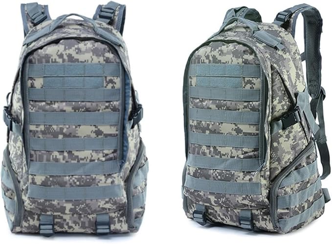 Military Tactical Backpack for Men Hiking Day Pack Molle Army Assault Pack Rucksack Bag(ACU)