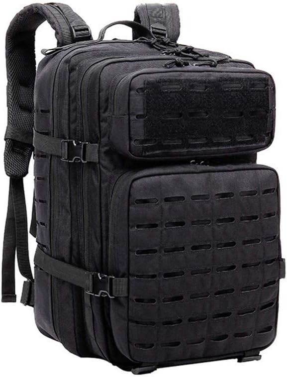Outdoor Sports Pack Hiking Bag Tactical Rucksack Camo Knapsack Combat Camouflage Tactical 47L Molle Backpack