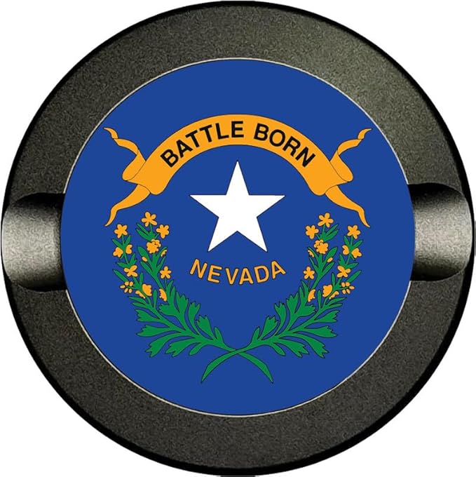 Metal Zyn Container - Metal Zyn Holder - Zyn Metal Can - Metal Container for Zyn Holder - Metal Zyn Can Golf Gifts for Him - Zyn Containers for Golf - Nevada State Flag