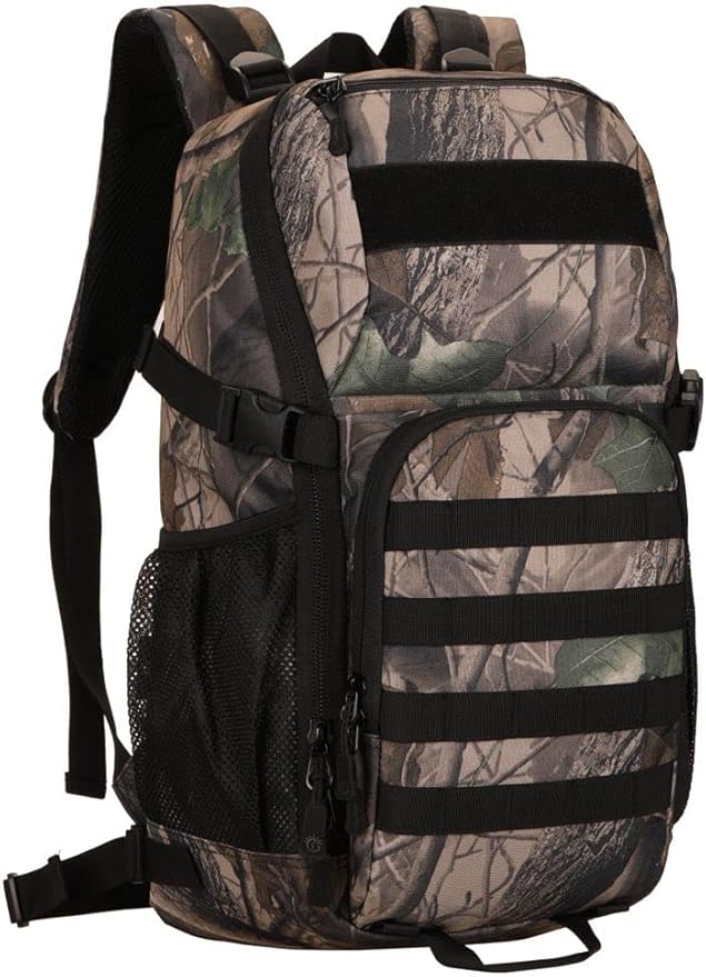 HUNTVP Tactical Backpack Military MOLLE Backpack Hunting Rucksack Gear Assault Pack 25L WR
