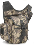 Outdoor Sports Hiking Sling Bag Shoulder Gear Pack Chest Range Bag Molle Camouflage Tactical Versipack