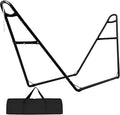 Universal 2 Person Hammock Stand Heavy Duty Steel Hammock Stand 550 lbs Capacity Adjustable Portable Hammock Stand Fits 9 to 14 Foot Hammocks for Outdoor Indoor with Chain Hook and Carrying Bag