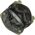 LIFKOME Adjustable Shoulder Bag for Men Nylon Camping Chest Bag Capacity for Hiking Hunting