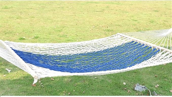 Portable Hammock Portable Nylon Net Rope Hammock Swing Outdoor Hammocks Perfect for Camping Patio Backyard for Backpacking Beach (Color : C)