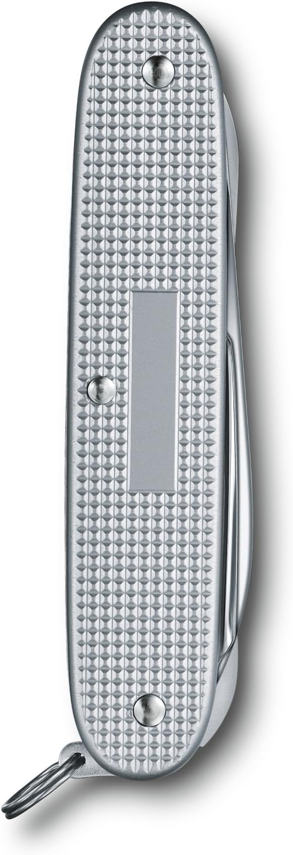 Victorinox Farmer X Alox Swiss Army Knife 10 Function Swiss Made Pocket Knife with Large Blade Wood Saw Bottle Opener and Reamer - Silver