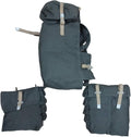 German WWII Engineer Assault Pack - Backpack with Pioneer Pouches - Gray - Reproduction