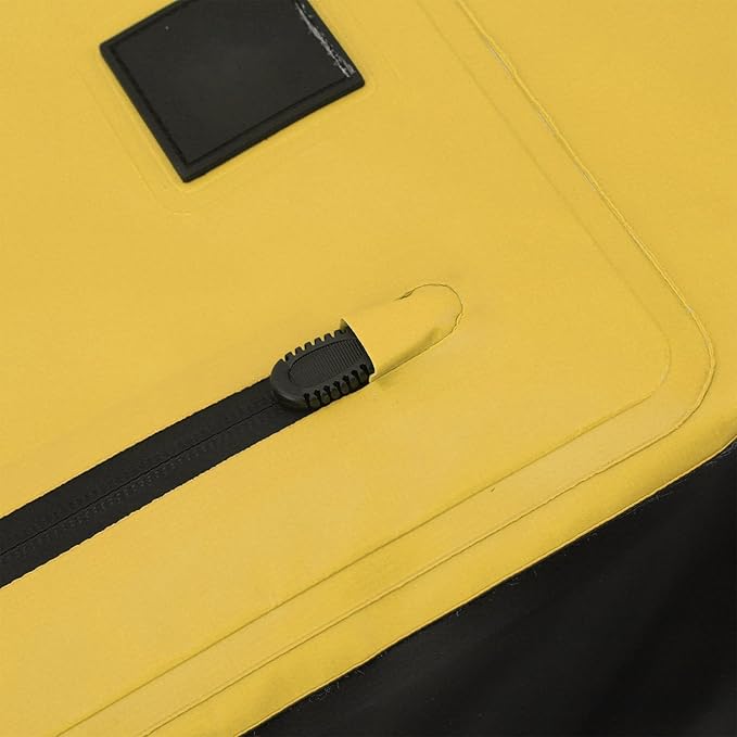 Fabater Backpack Multipurpose Dry Bag PVC for Hiking for Travel (Yellow)